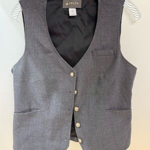 Delta Women's Charcoal Vest